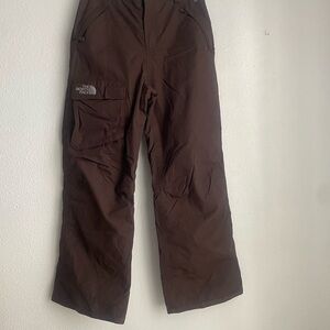 The North Face girl's Dark Brown ski/winter  Pants
Unisex ( NWOT)